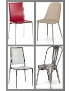 Metal/plastic modern chairs
